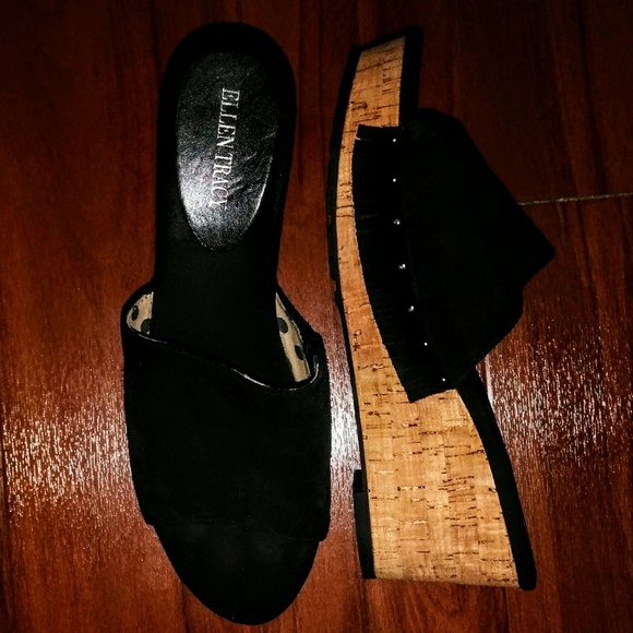 EUC Ellen Tracy 'Jewel' Slide Sandals - Picture 7 of 7